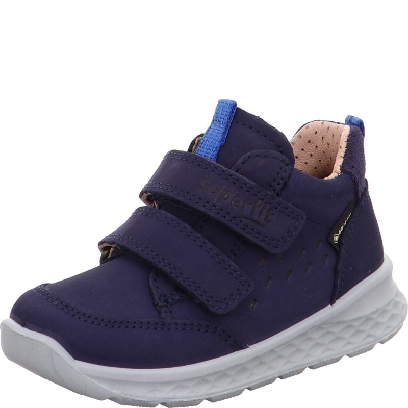 Superfit BREEZE Unisex, Boys Sneakers high - Material: Leather in Blue