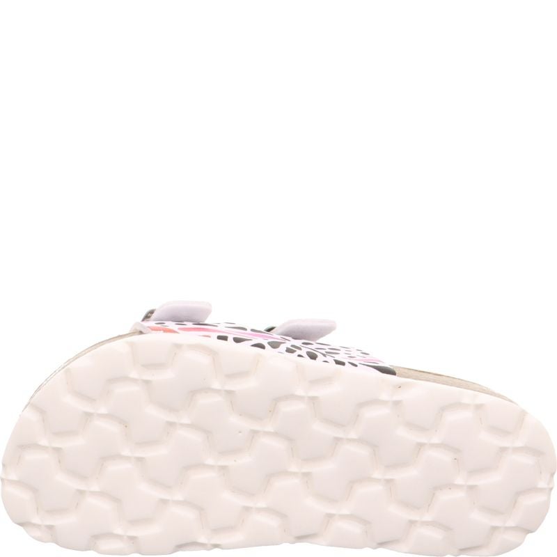 Superfit FUSSBETTPANTOFFEL Girls Slipper - Material: Sonstiges Material in White