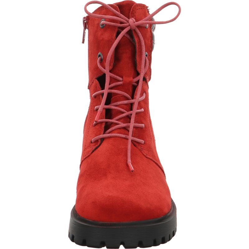 Think! TRENTO Damen Stiefelette - Material: Leder in Rot