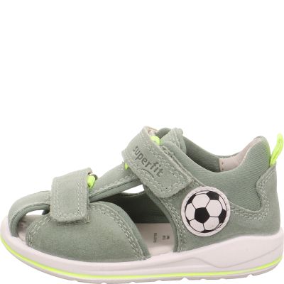 Superfit BOOMERANG Boys  - Material: Leather/Textil in Green