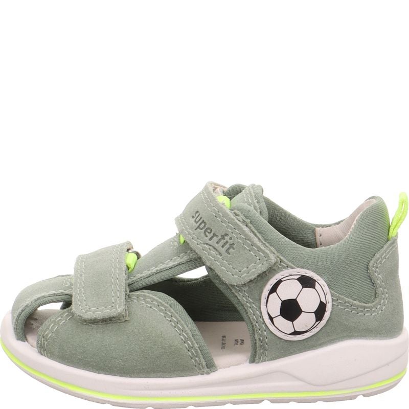 Superfit BOOMERANG Boys  - Material: Leather/Textil in Green