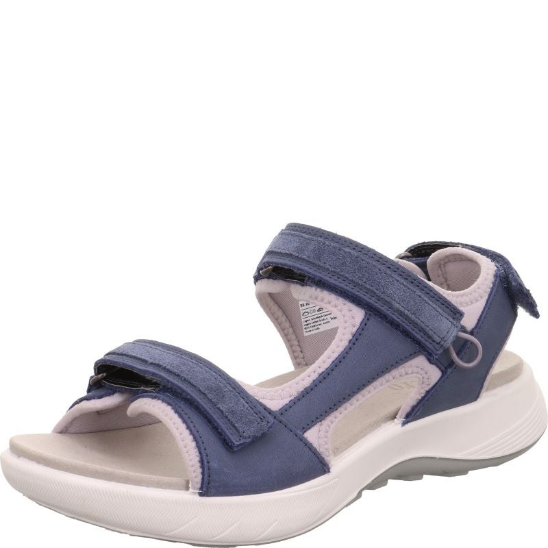 Legero SIRIS 2.0 Damen Sandale - Material: Leder/Textil in Blau