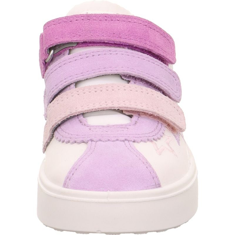 Superfit STELLA Sneaker low - Material: Leder/Sonstiges Material/Textil in Lila