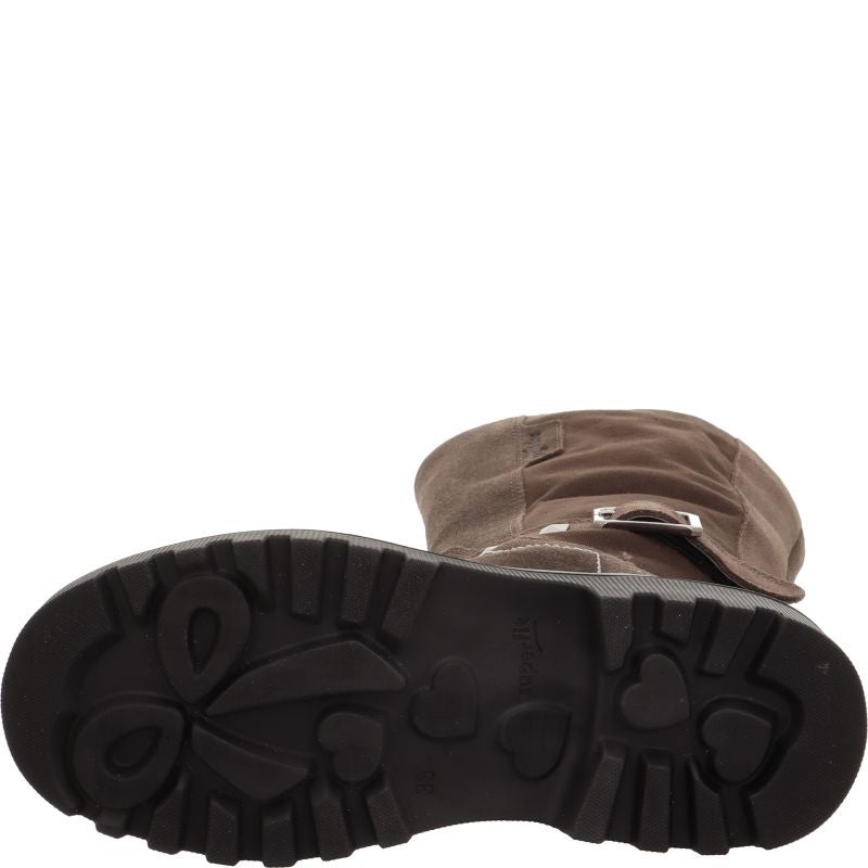 Superfit ABBY NOVA Girls Boot - Material: Leather/Textil in Brown