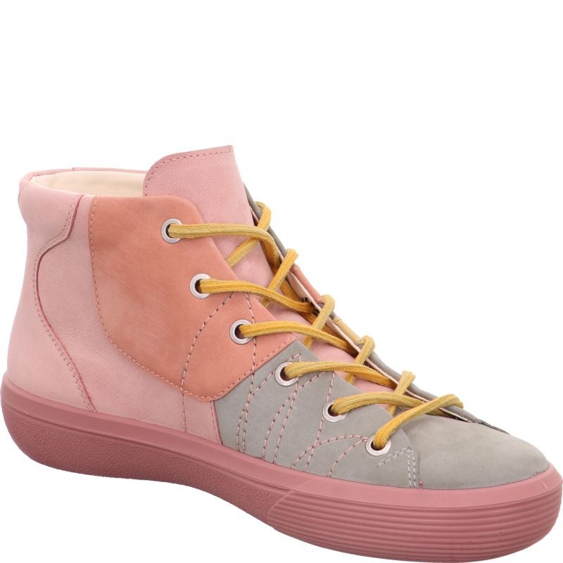Legero FRESH Damen Sneaker high - Material: Leder in Pink