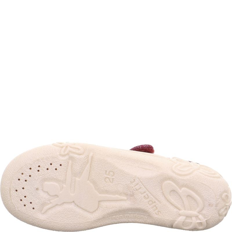Superfit BELINDA Girls Slipper - Material: Textile in Red