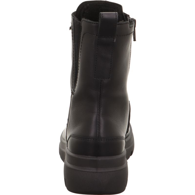 legero ANGELINA Damen Schnürboots - Material: Leder in Schwarz