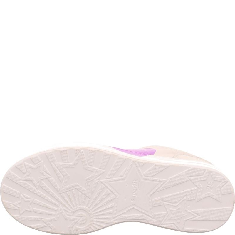 Superfit STELLA Mädchen Sneaker low - Material: Leder/Textil in Weiß