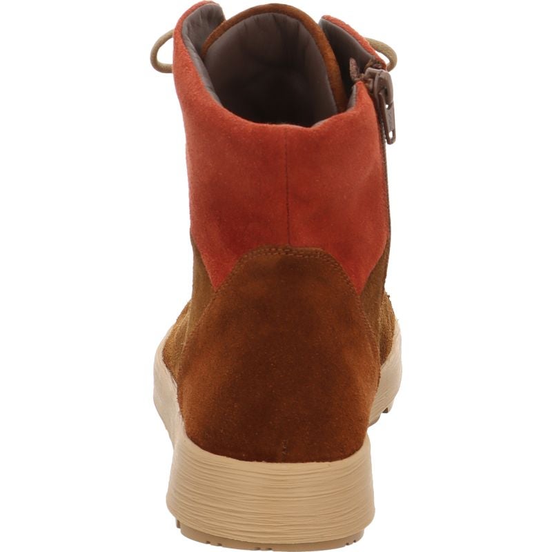 Think! COMODA Damen Stiefelette - Material: Leder in Braun