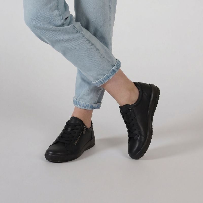 Legero TANARO 5.0 Woman Sneakers low - Material: Leather in Black