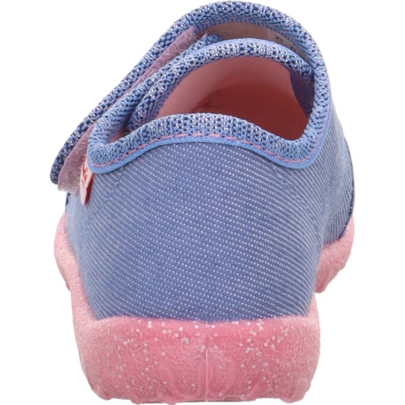 Superfit SPOTTY Girls Slipper - Material: Textile in Blue