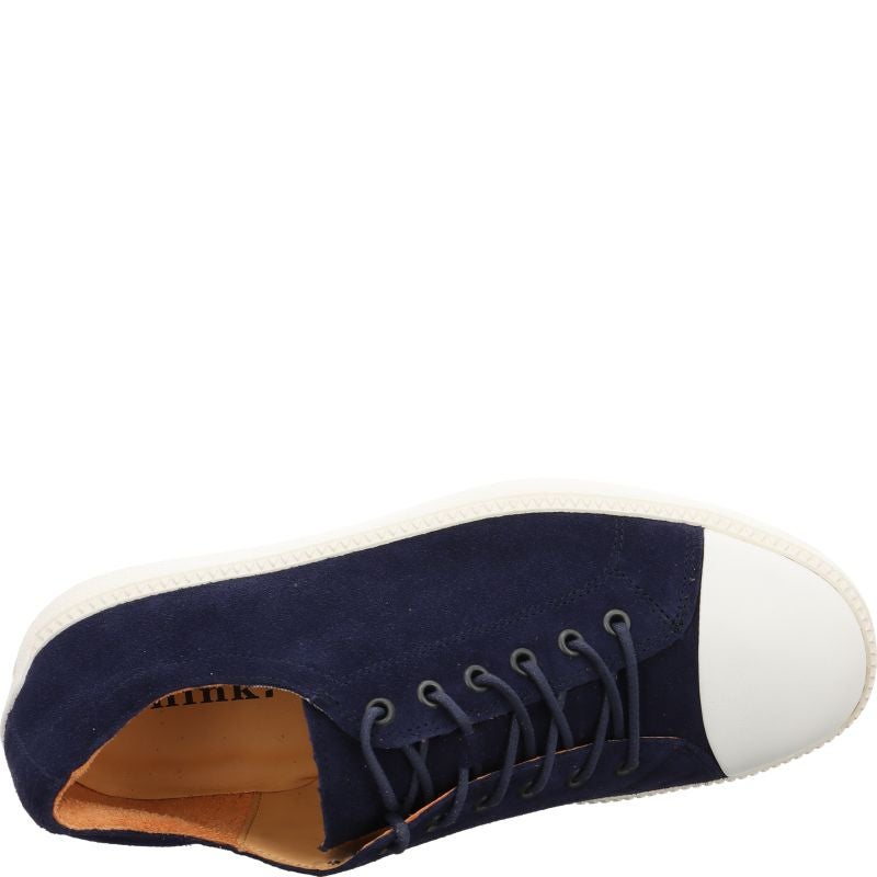 Think TURNA MEN Sneakers low - Material: Leather in Blue