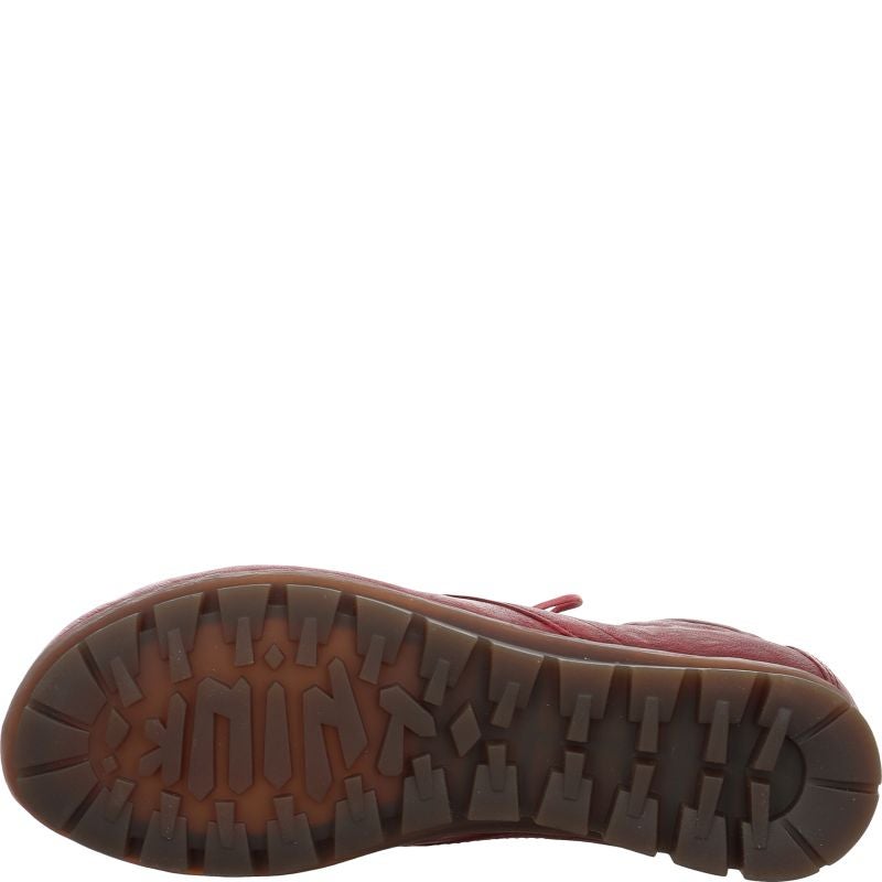 Think! MENSCHA Damen Ankle Boots - Material: Leder in Rot