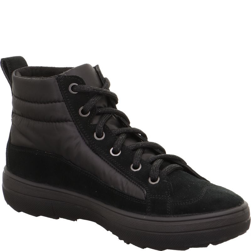 Legero MIRA Damen - Material: Leder/Textil in Schwarz