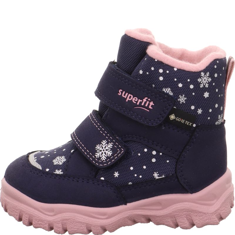 Superfit HUSKY1 Girls Boot - Material: Textile in Blue