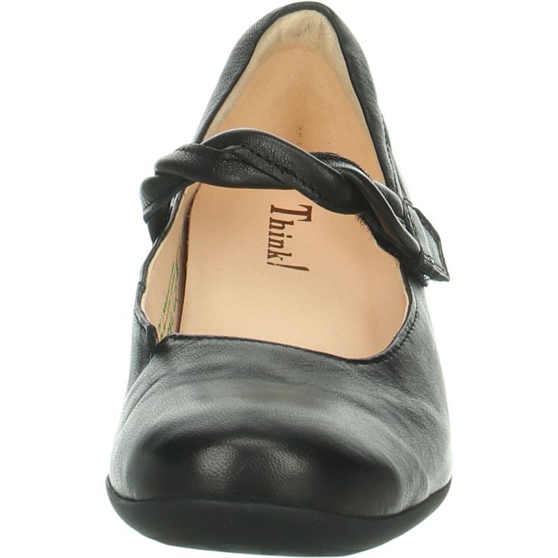 Think DELICIA Woman Pumps - Material: Leather in Black