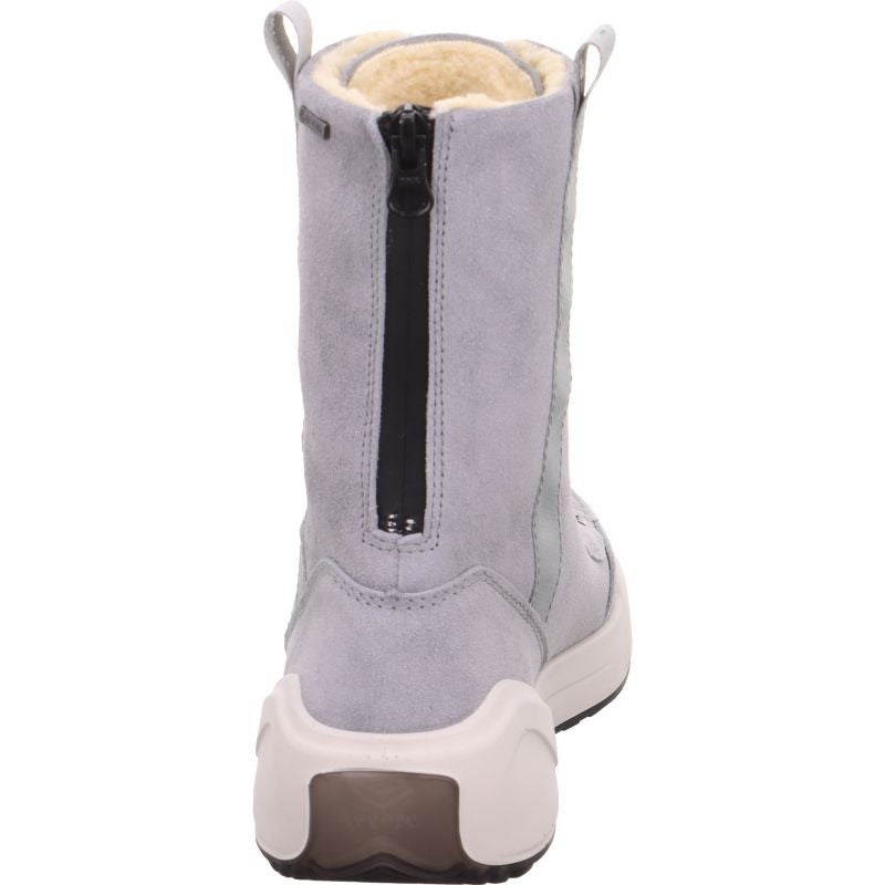 Legero COSY Woman Lace-up boot - Material: Leather in Grey