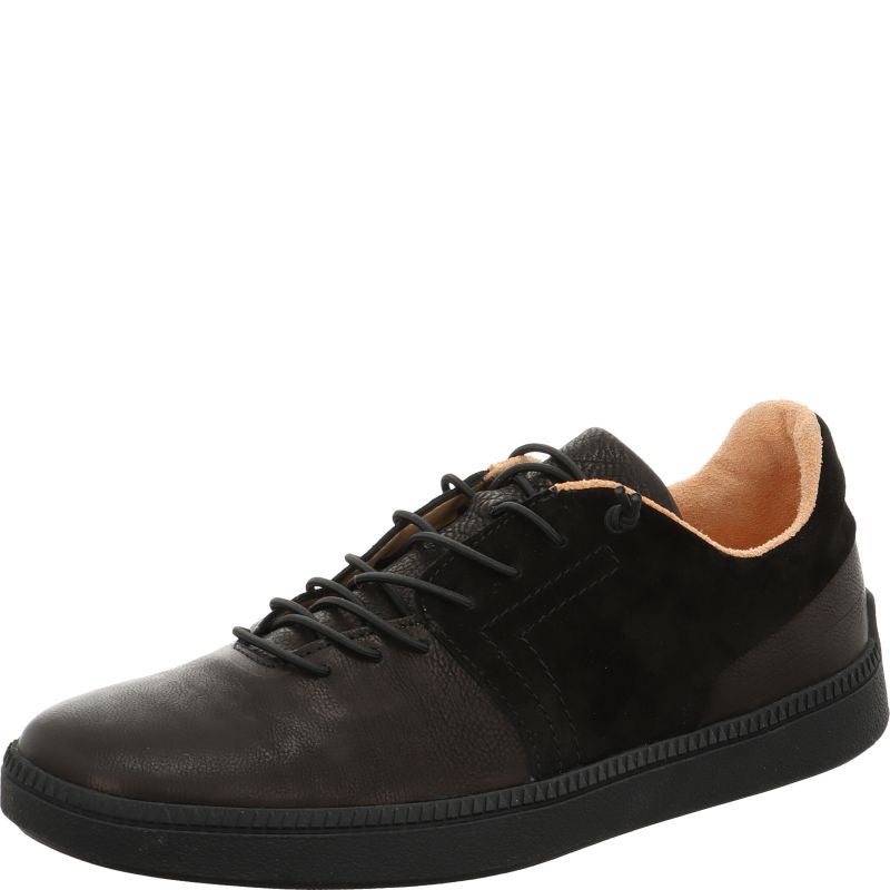 Think TURNA Men Men Sneakers low - Material: Leather in Black