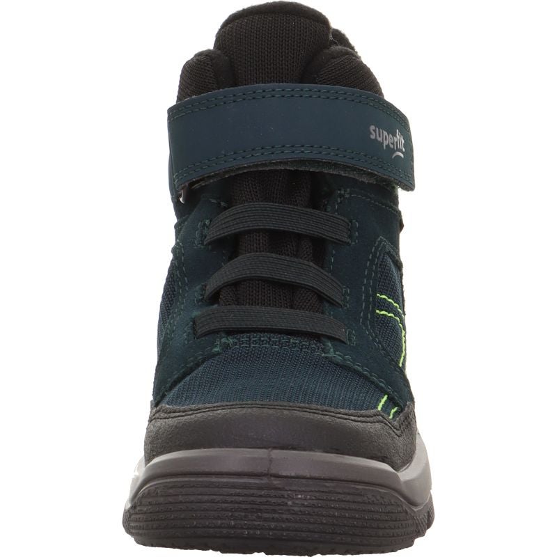 Superfit MARS Unisex | Boys Boot - Material: Leder/Sonstiges Material/Texti in Green