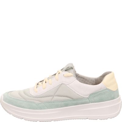 Legero SPRINTER Damen Sneaker low - Material: Leder/Sonstiges Material/Textil in Grün