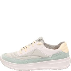 legero SPRINTER Damen Sneaker low - Material: Leder/Sonstiges Material/Textil in Grün