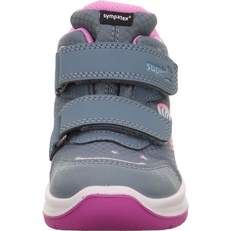 Superfit COOPER Mädchen Sneaker high - Material: Textil/Sonstiges Material in Blau