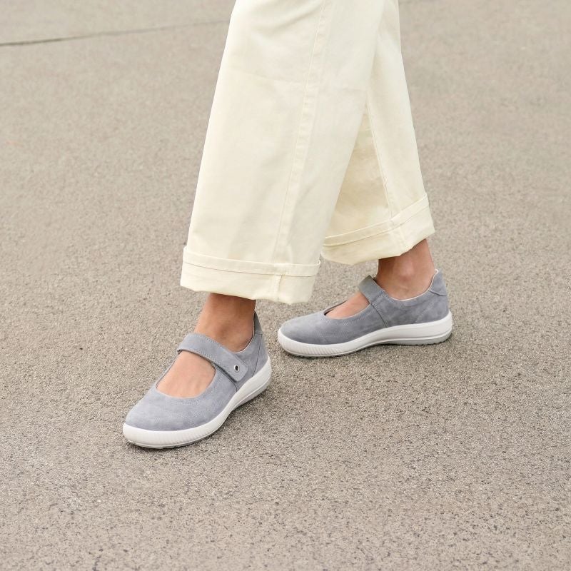 legero TANARO 5.0 Damen Ballerina - Material: Leder in Blau