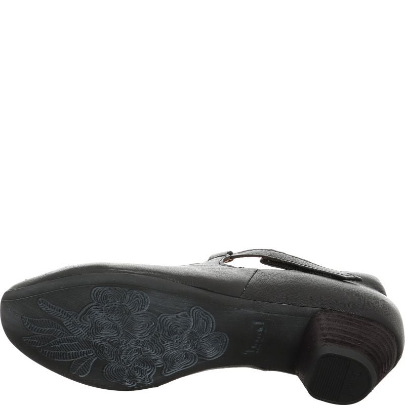 Think AIDA DAMEN Woman  - Material: Leather in Black