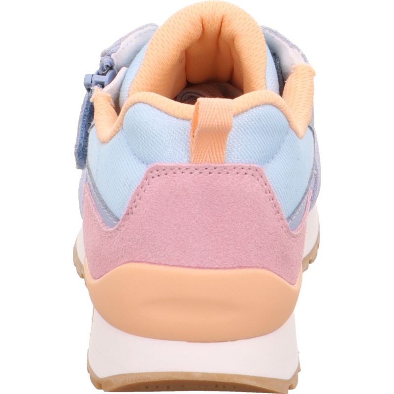 Superfit DASH Sneaker low - Material: Leder/Sonstiges Material/Textil in Blau