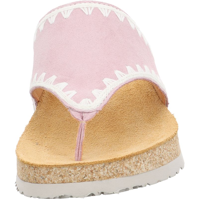 Think KOAK DAMEN Woman Mules - Material: Leather in Rose