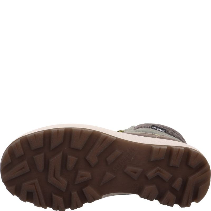 superfit TEDD Jungen Boots - Material: Leder/Textil in Grün