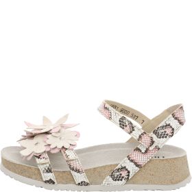 Think KOAKDAMEN Strap sandal - Material: Leather in Multicolored