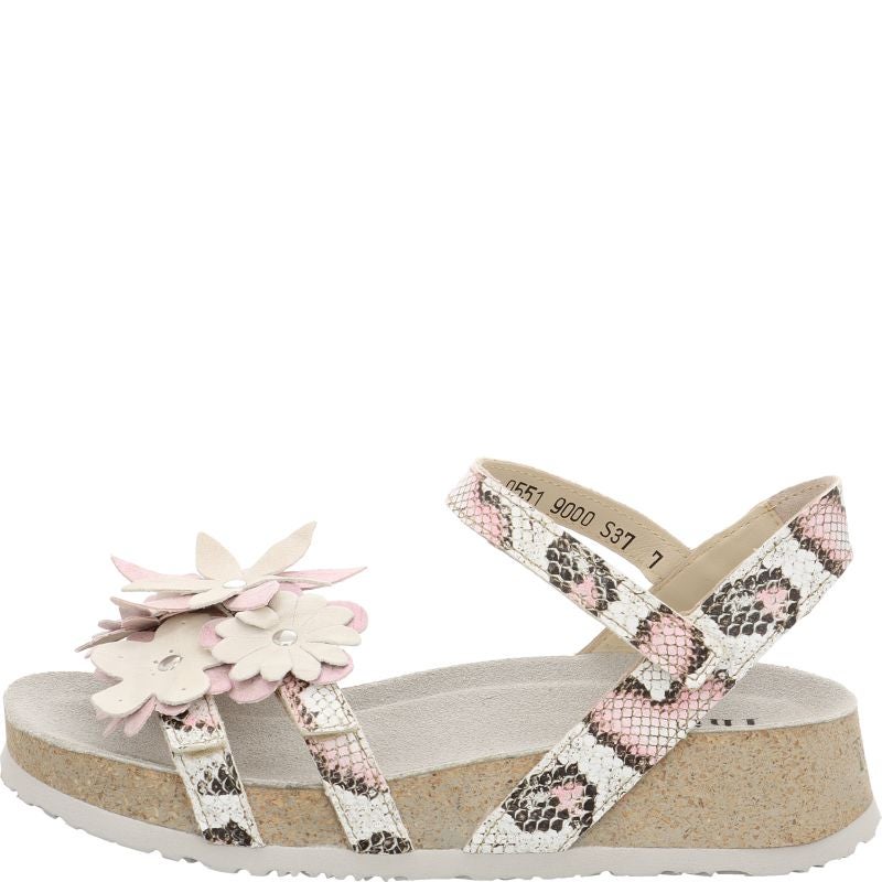 Think KOAKDAMEN Strap sandal - Material: Leather in Multicolored