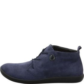 Think! NATURE Damen Sneaker high - Material: Leder in Blau