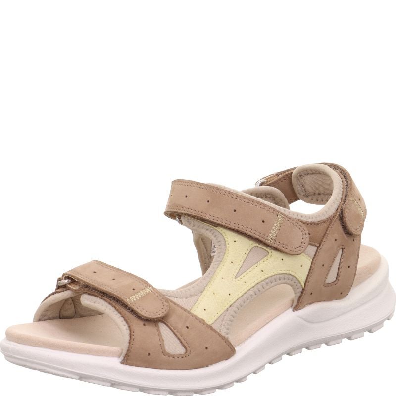 Legero SIRIS Damen Sandale - Material: Leder in Beige