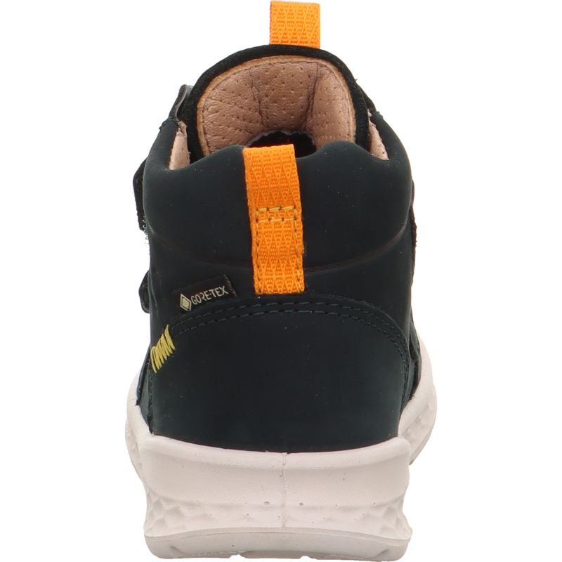 Superfit BREEZE Boys Sneakers high - Material: Leather in Green