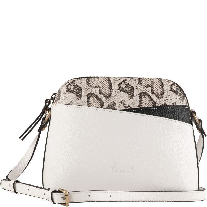 Think! THINK! BAG Damen Tasche - Material: Leder in Weiß
