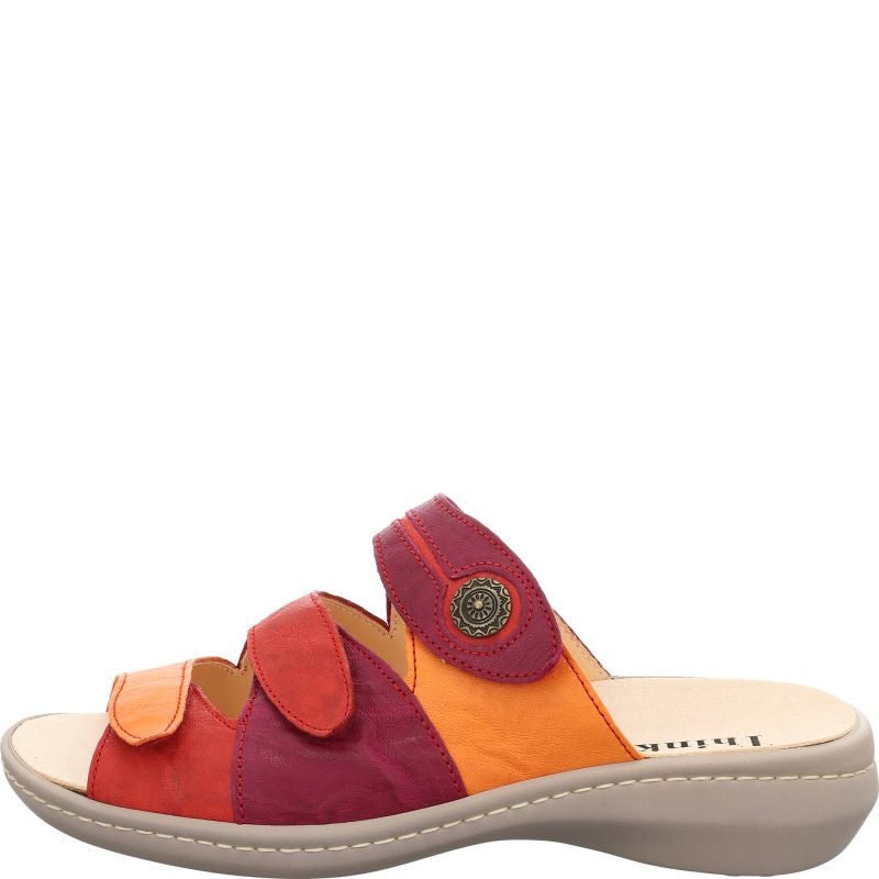 Think CAMILLA DAMEN Woman Mules - Material: Leather in Red