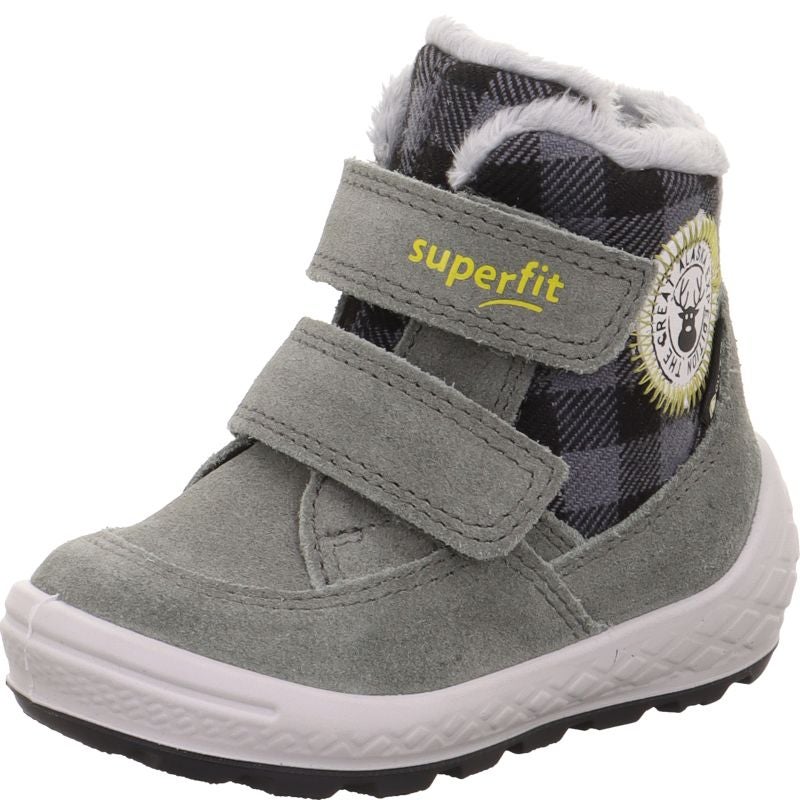 Superfit GROOVY 2.0 Boots - Material: Leder/Textil in Grün