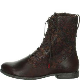 Think AGRAT Woman Ankle Boot - Material: Leather in Brown