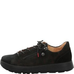Think COMODA Woman Lace up shoe - Material: Leather in Black