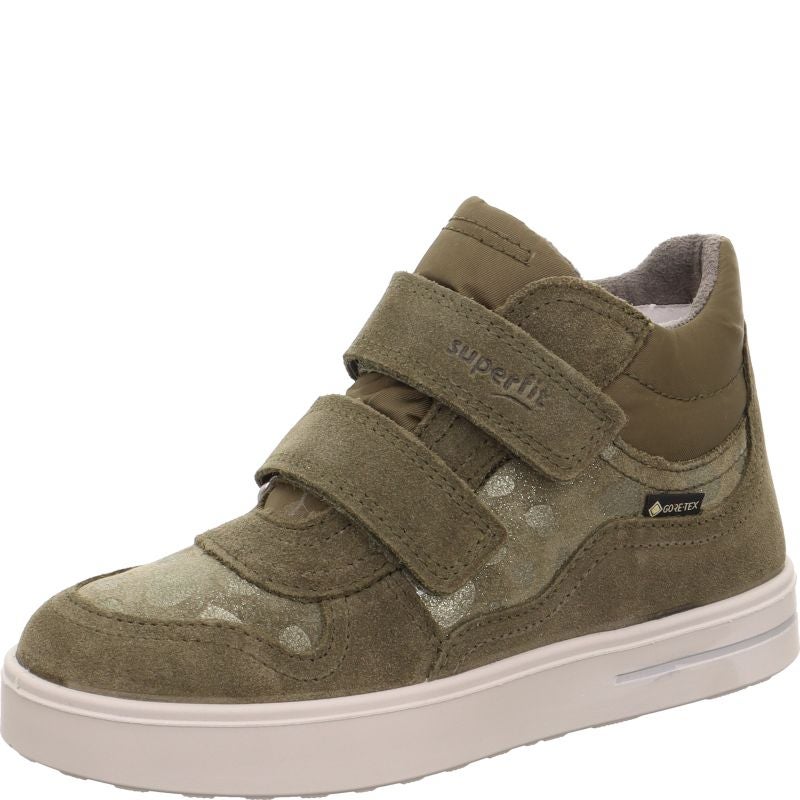 Superfit STELLA Girls Sneakers high - Material: Leather/Textil in Green