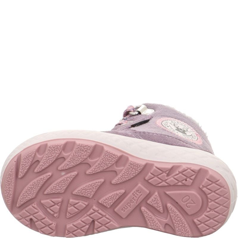 Superfit GROOVY 2.0 Girls Boot - Material: Leather/Textil in Purple