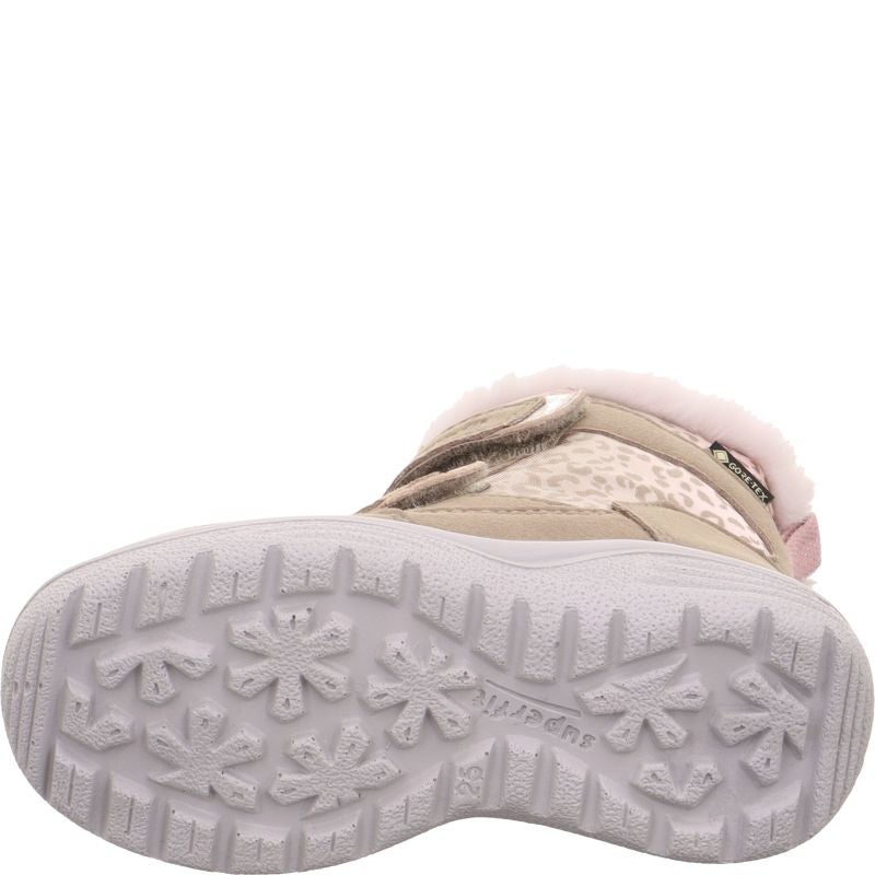 Superfit CRYSTAL Boots - Material: Leder/Textil in Beige