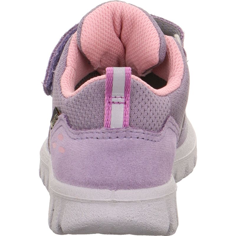 Superfit SPORT7 MINI Sneaker low - Material: Leder/Sonstiges Material/Textil in Lila