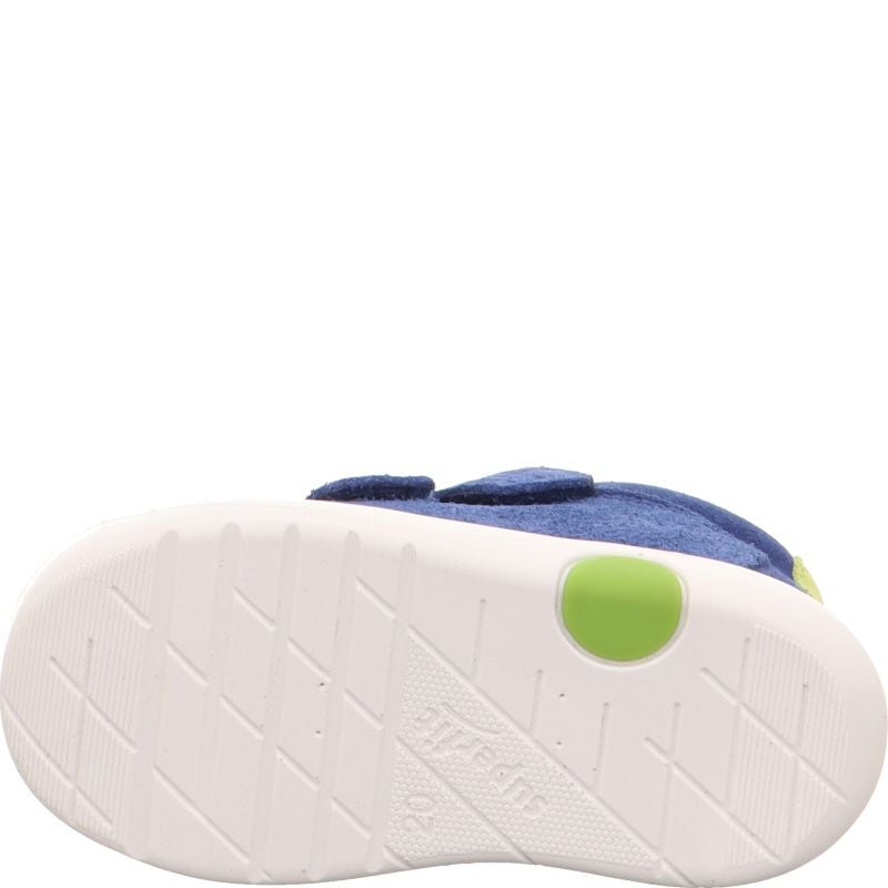 Superfit LILLO Jungen Sneaker low - Material: Leder/Textil in Blau