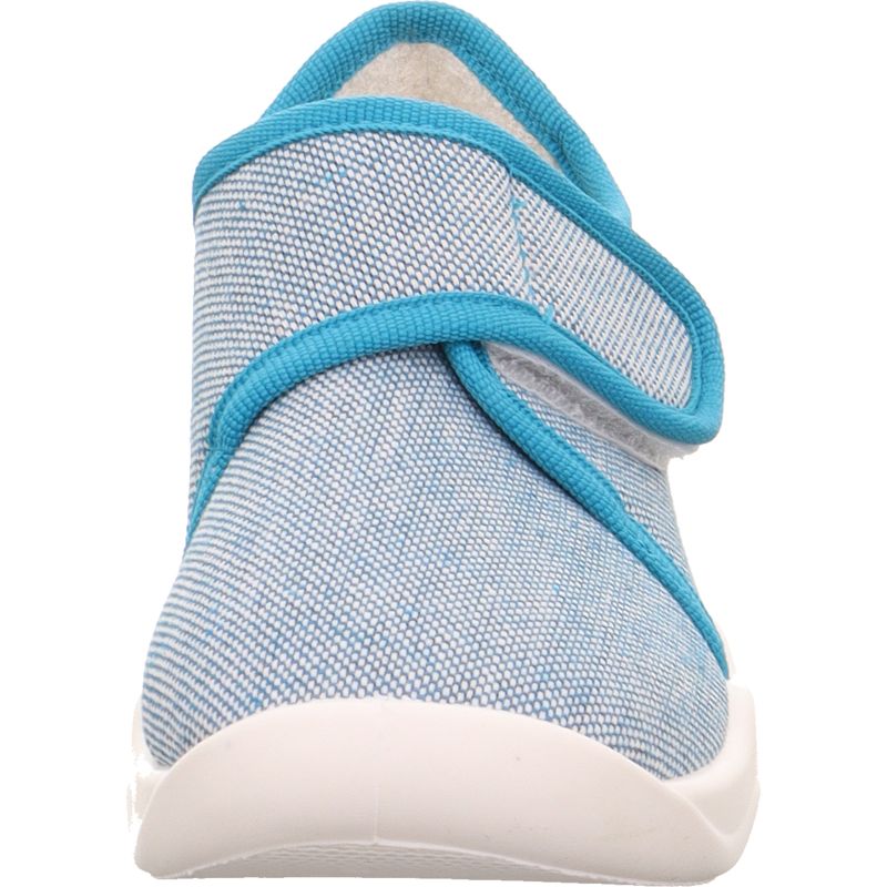 superfit BUBBLE Jungen Hausschuh - Material: Textil in Grün