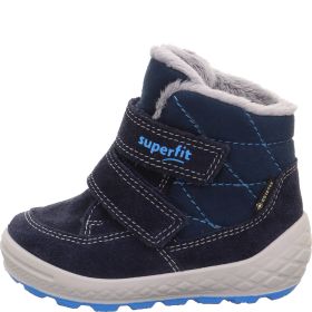 Superfit GROOVY 2.0 Jungen Boots - Material: Leder/Textil in Blau