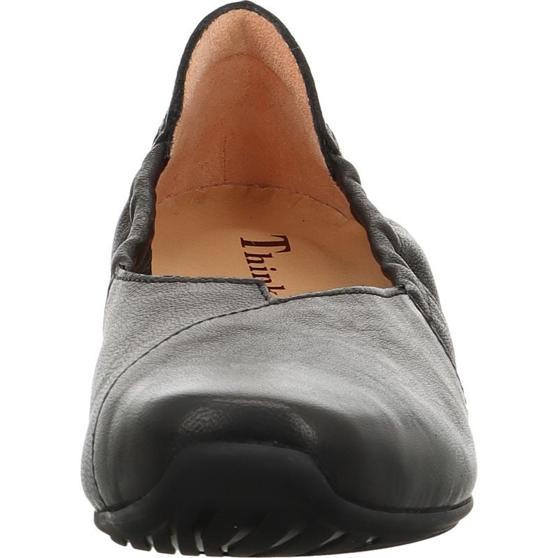 Think GAUDI Woman Ballerina - Material: Leather in Black