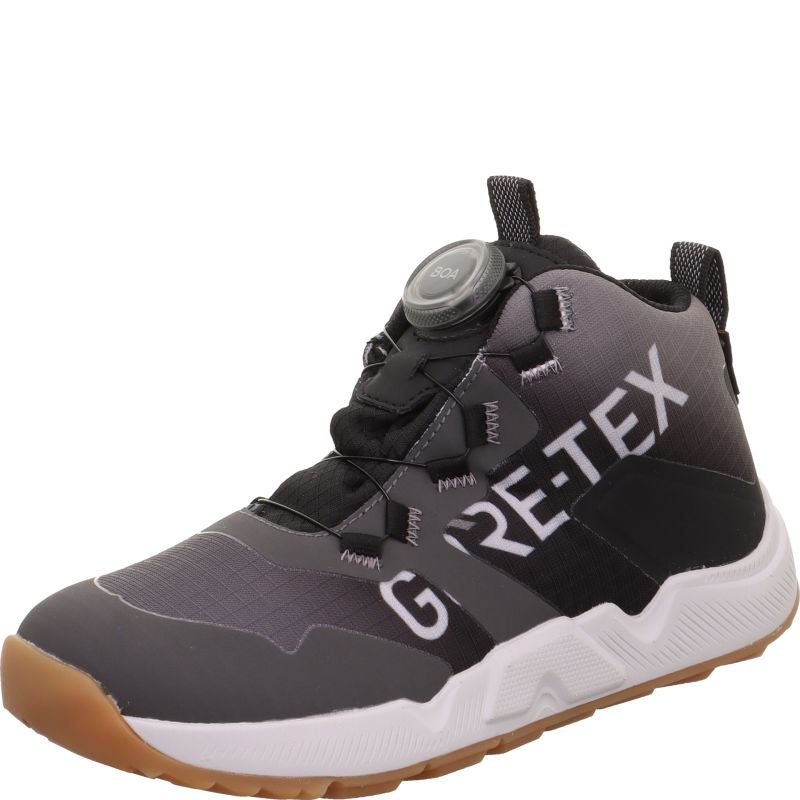 Superfit AGOS Unisex | Jungen Sneaker high - Material: Textil/Sonstiges Material in Schwarz